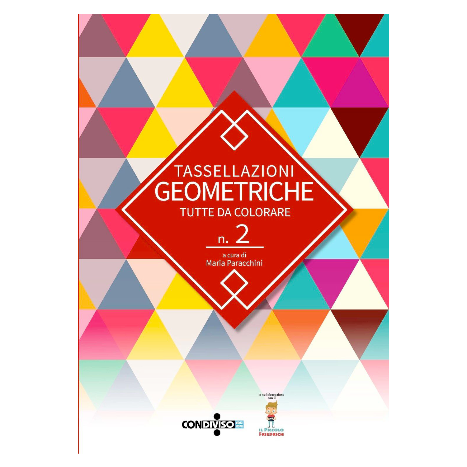 TASSELLAZIONI GEOMETRICHE - tutte da colorare n.2