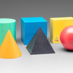 Set forme geometriche in 6 colori