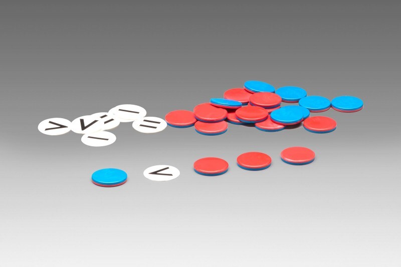 Gettoni di conteggio con segni aritmetici