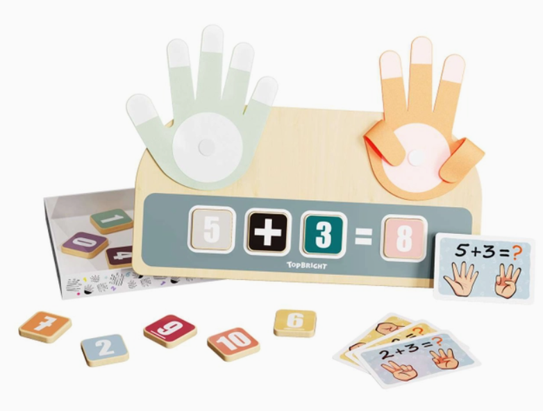 Giocattolo matematico per contare con le dita