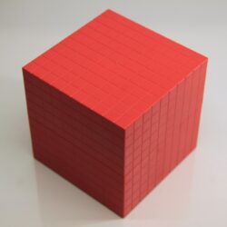 Cubo rosso per set Base 10