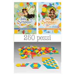 Pacchetto FATA SERENA (2 libri + 250 pattern blocks)