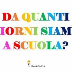 Da quanti giorni siamo a scuola?