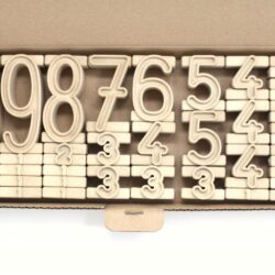 Set numeri impilabili (34 pezzi)