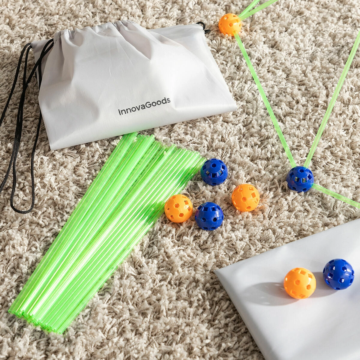 Kit di costruzione con astine e palline gigante - immagine 4