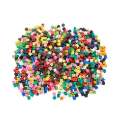 1000 cubetti ad incastro in plastica