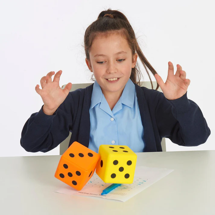 Set di 2 dadi grandi morbidi - immagine 2