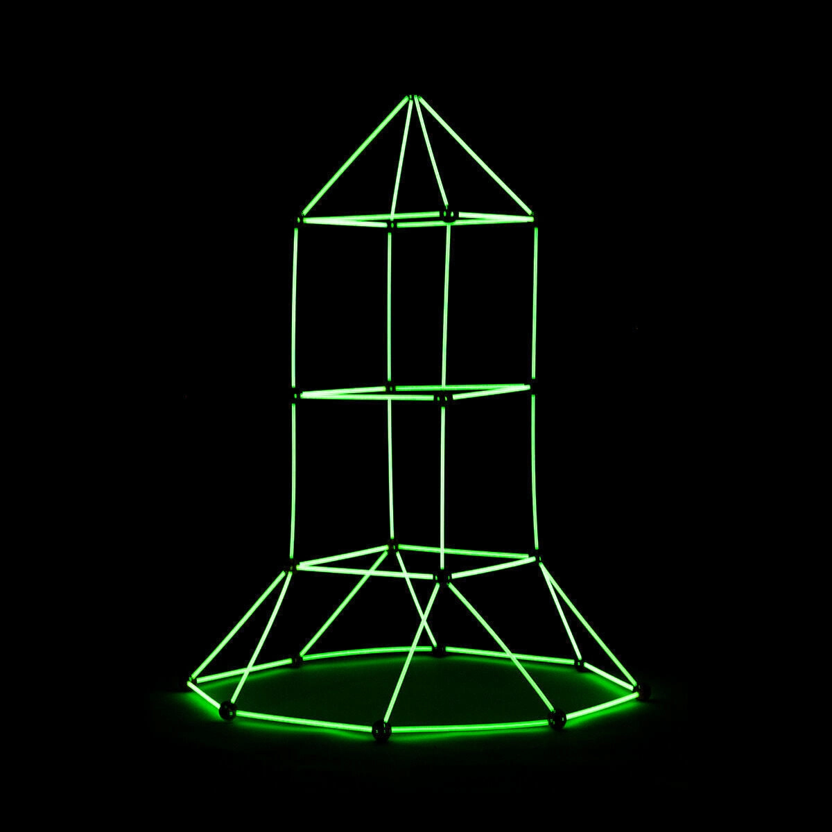 Kit di costruzione con astine e palline gigante - immagine 3